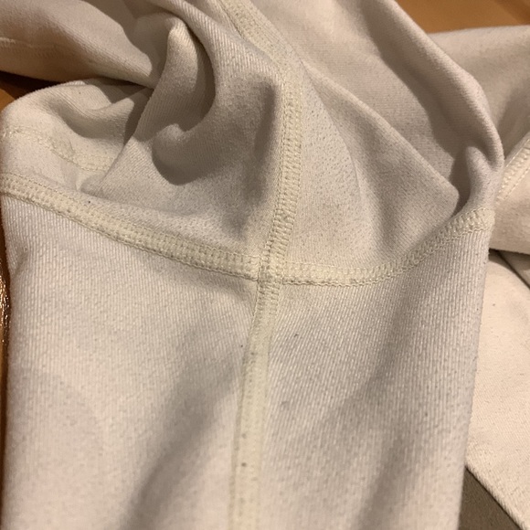 Lululemon Off White/Brown/Black Stride Luon Origami Jacket -Size 8 - Picture 6 of 16